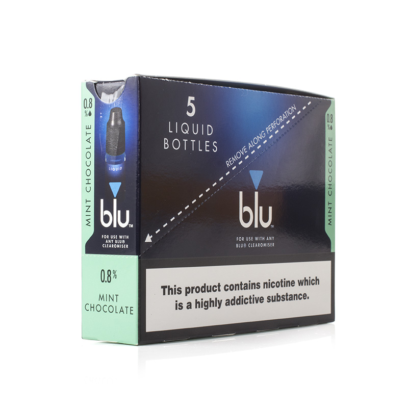 Blu Pro Mint Chocolate E-Liquid (Pack of Five)