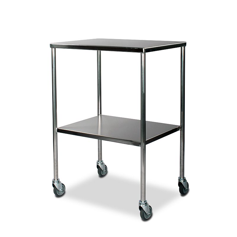 Bristol Maid Stainless Steel Dressing Trolley with 450 x 600mm Fixed ...