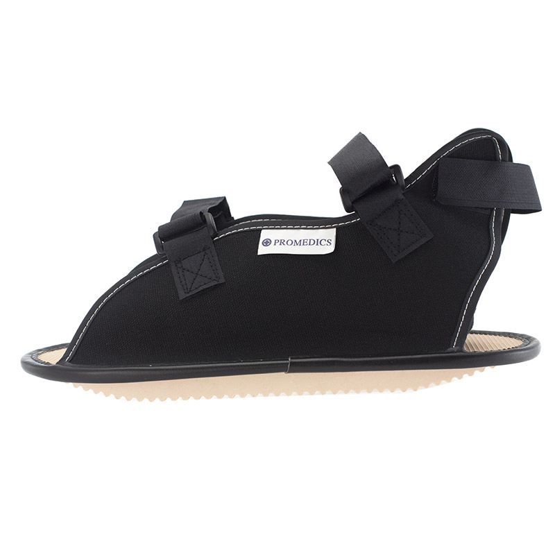 Black Open Toe Cast Sandal