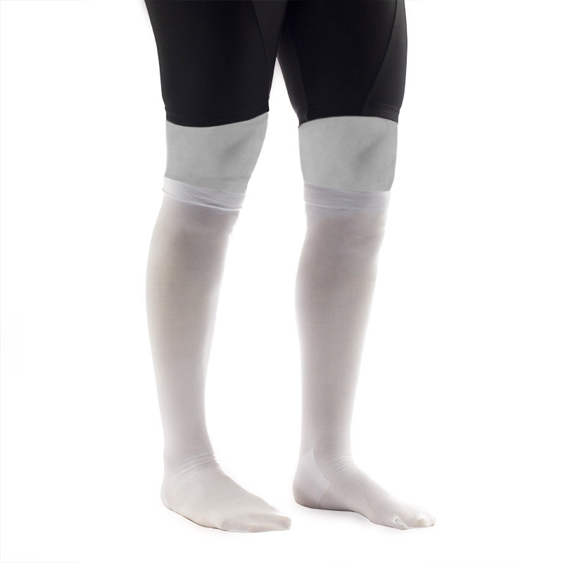 FITLEGS AES Grip Below Knee Anti-Embolism Stockings (Open Toe) - Large  (Pair) : : Everything Else