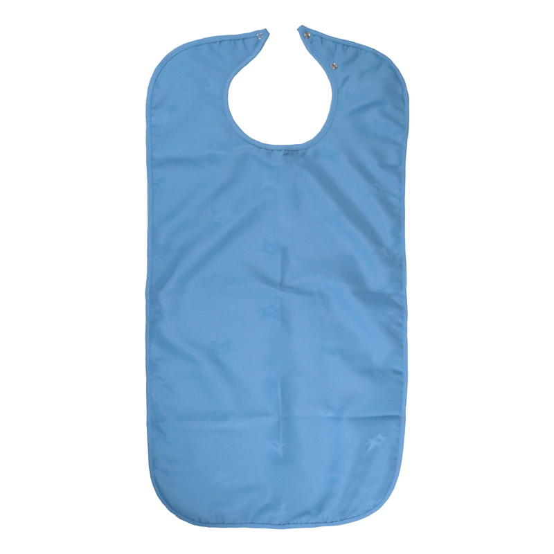 Dignified Adult Bib Clothing Protector (Blue)