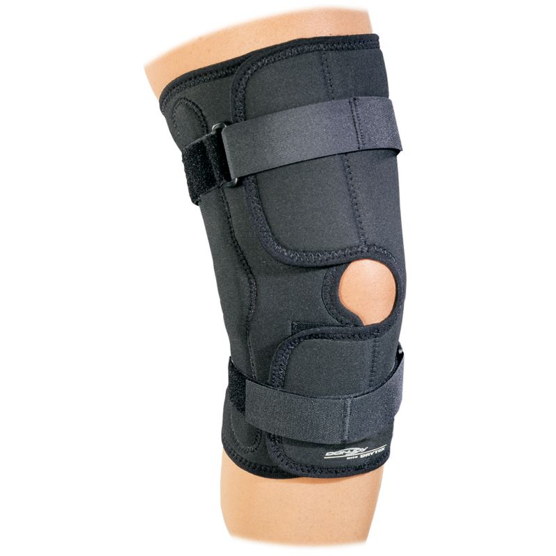  Hinged Wraparound Knee Brace (EA) : Health & Household