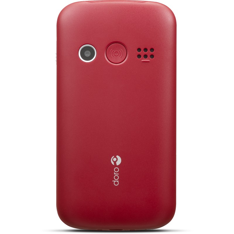 Doro 1380 Easy Mobile Phone (Red) | Health and Care