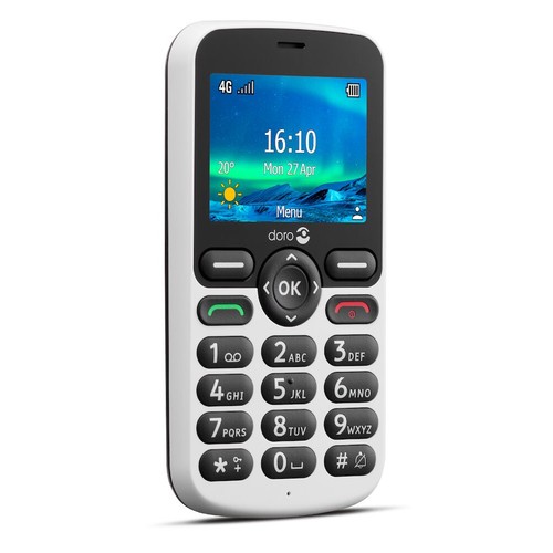 Doro Easy 4G Bar Phone with Wide Display | Health and Care