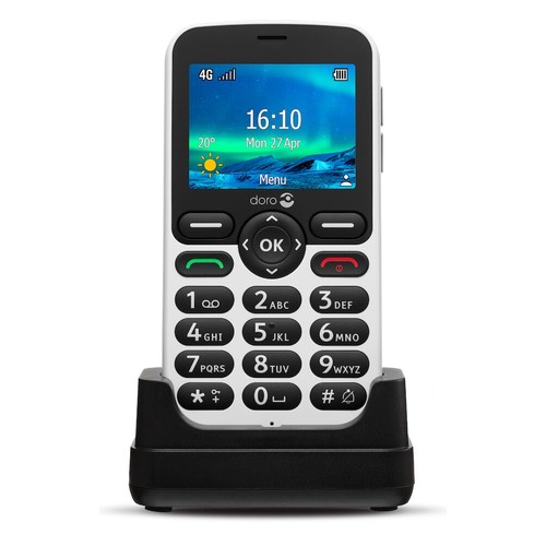 Doro Easy 4G Bar Phone with Wide Display | Health and Care