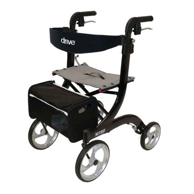 Drive Medical Black Nitro Rollator