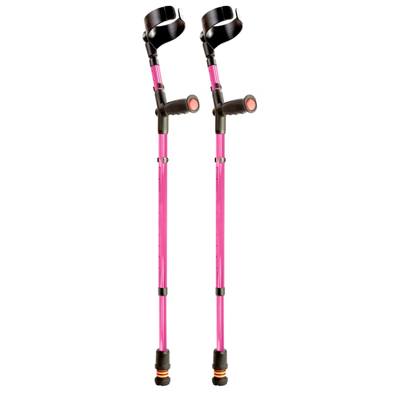 Flexyfoot Standard Soft Grip Closed Cuff Crutch (Pair)