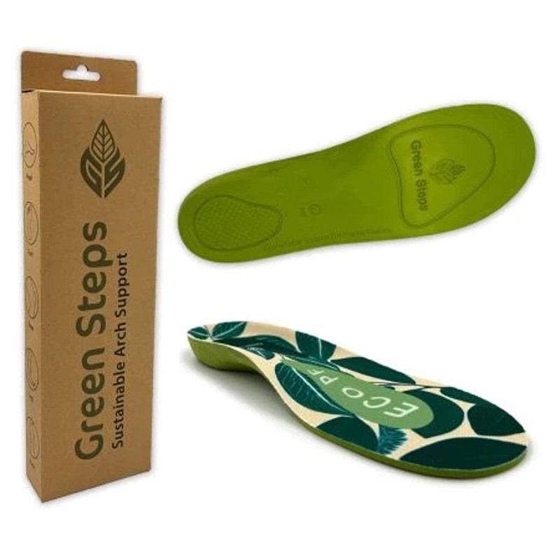 FootActive Green Steps ECO Sustainable Insoles for Plantar Fasciitis