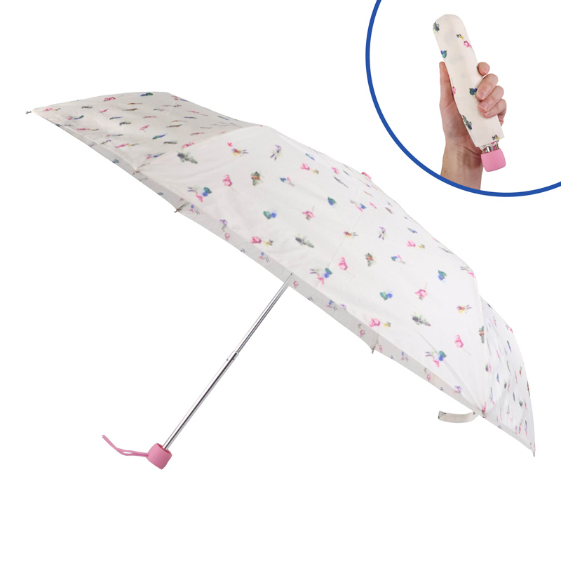 Fulton Superslim 2 Lightweight Foldable Umbrella (Spot the Frog)