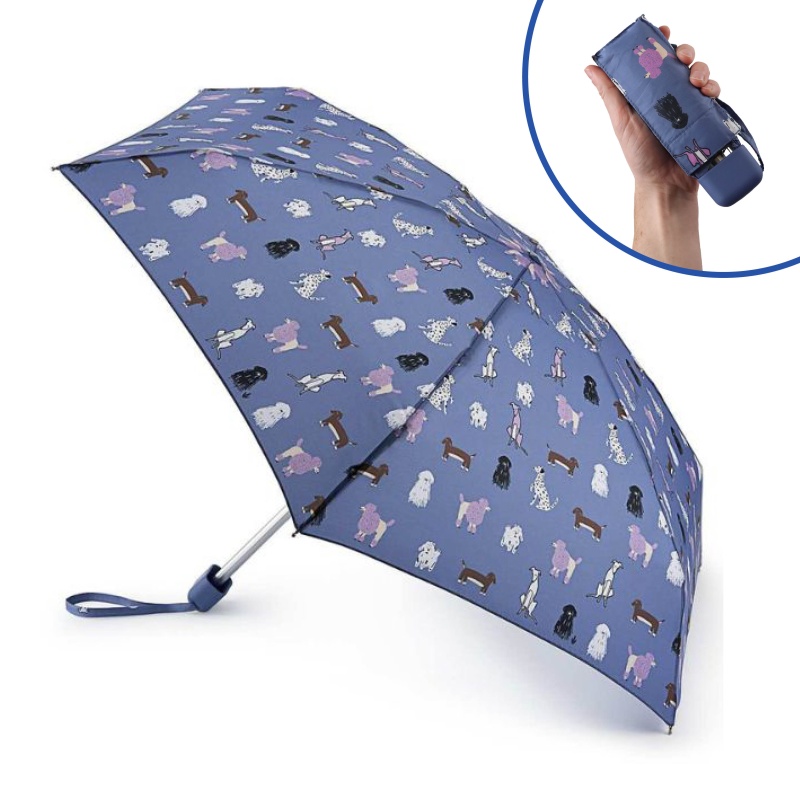 Fulton Tiny 2 Foldable Umbrella (Woof)