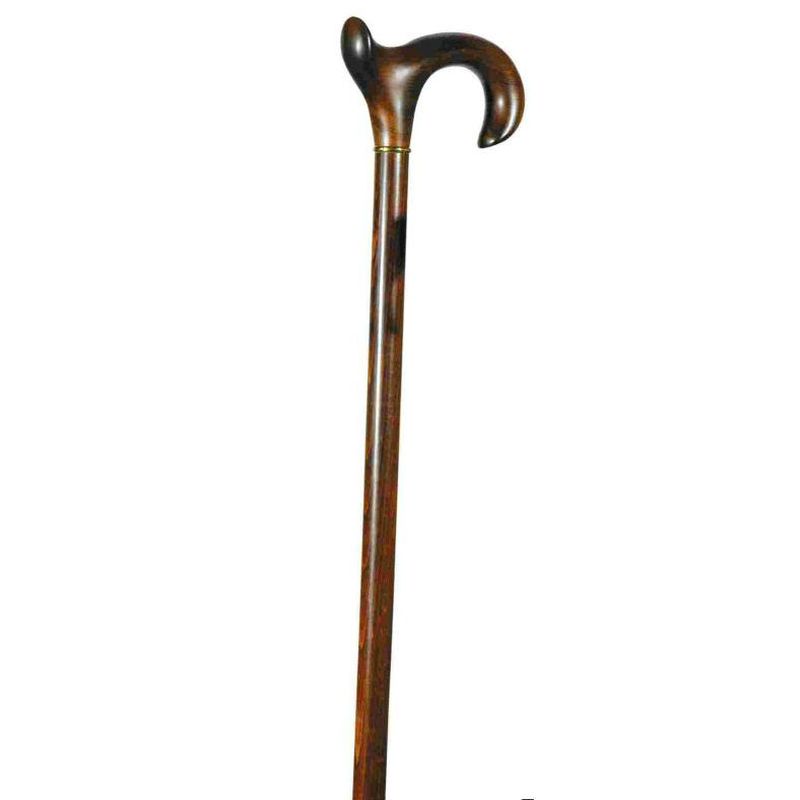 Gents' Beech Derby Walking Stick for Left-Handed Users