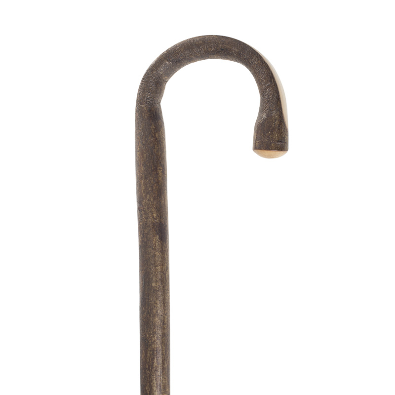 Hazel Crook Handle Walking Stick Health And Care