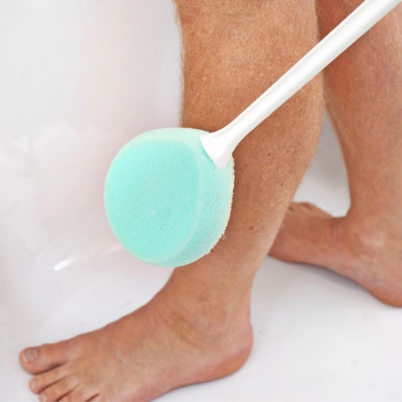 Helping Hands Comfi-Grip Long-Handled Bath Sponge