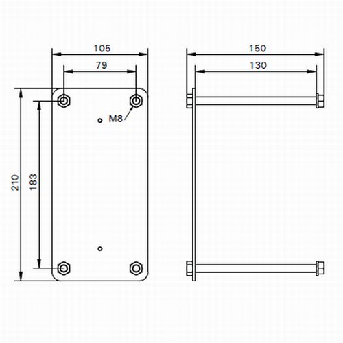 Linido Hinged Arm Backing Plates Health And Care