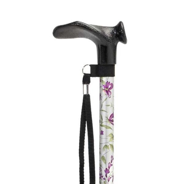 Homecraft Woodland Flower Contoured Grip Walking Stick