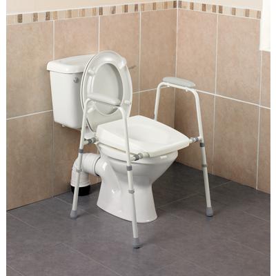 Homecraft Deluxe Stirling Toilet Frame | Health and Care