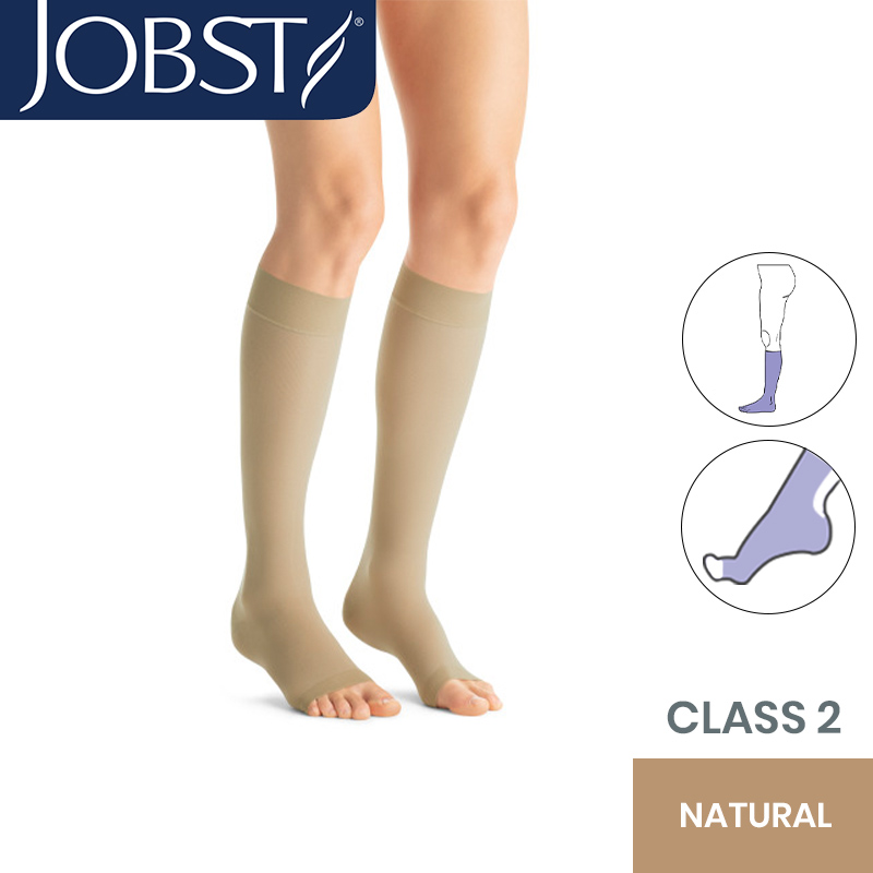 Generic 23_32mmHg Elastic Nursing Compression Stocking Unisex Class 2  Pressure Stockings Sleep Feet Varicose Vein Sock(#Closed Toe-Beige) @ Best  Price Online