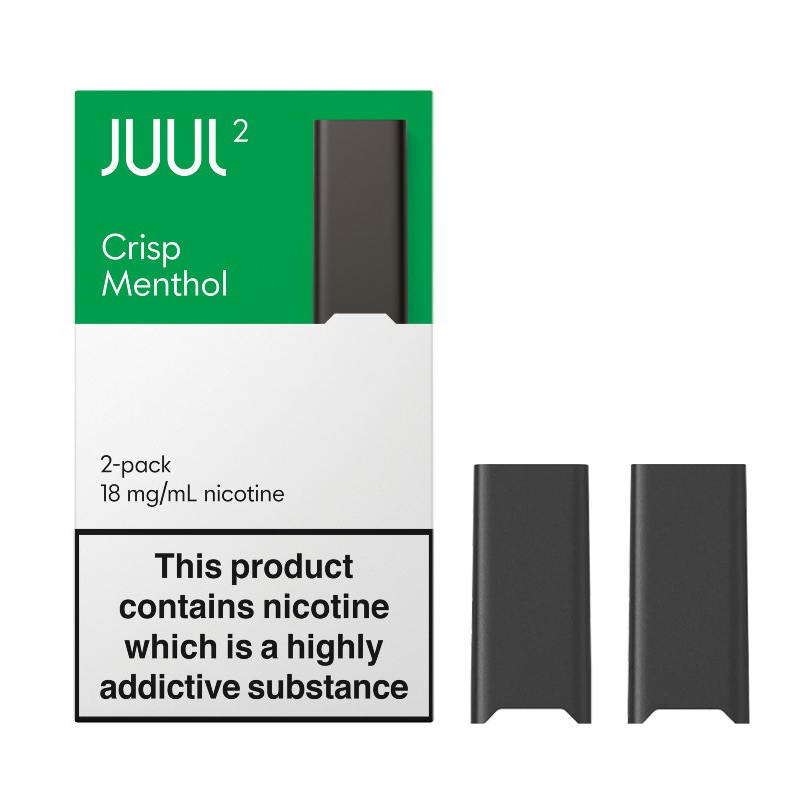 JUUL2 Crisp Menthol Pods 18mg (Pack of 2 Pods)