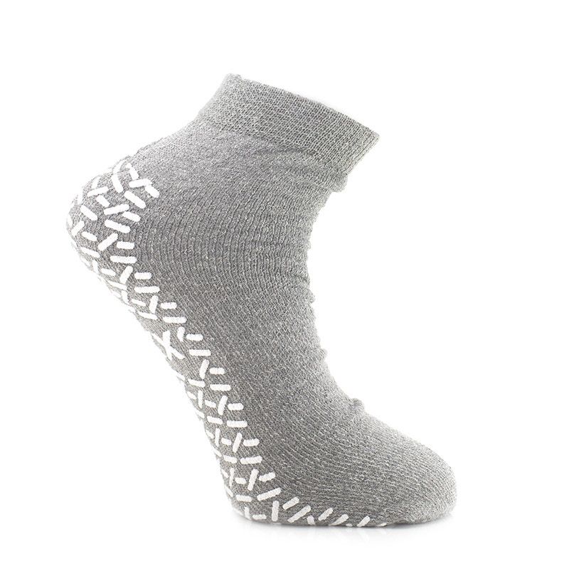 3 Pairs Non Skid Socks with Grips for Adults Elders Diabetic Hospital Socks  Anti Slip Socks Slipper for Adults Men Women 