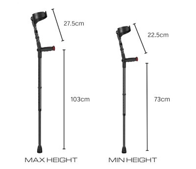 Double adjustable height option for custom fit