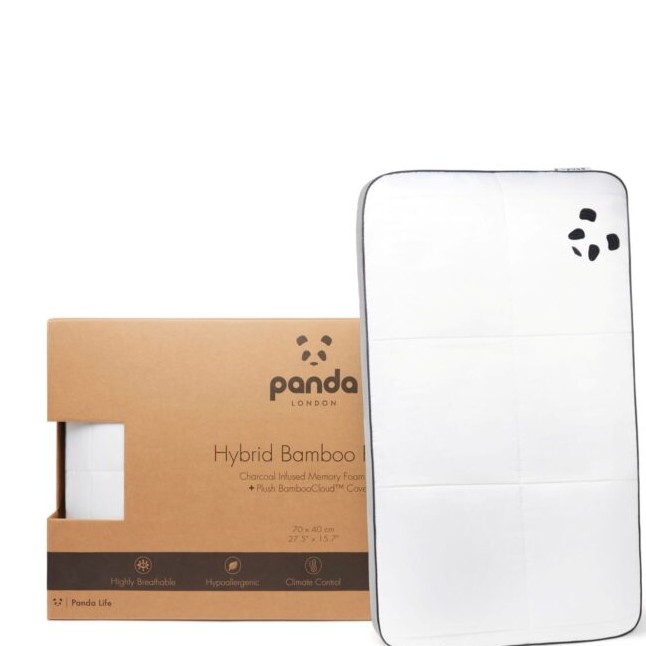 Panda London Hybrid Hypoallergenic Bamboo Pillow