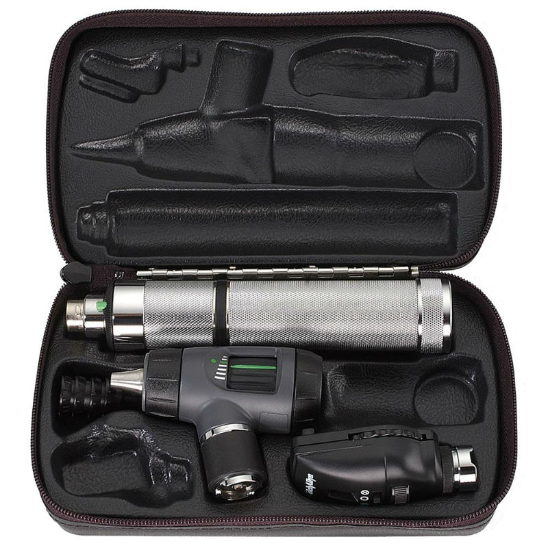 Welch Allyn Prestige Ophthalmoscope and Otoscope Diagnostic Set with C-Cell Handle and Throat Illuminator