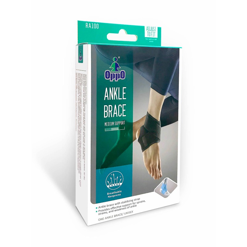 Oppo Ankle Support Brace with Strap | Health and Care