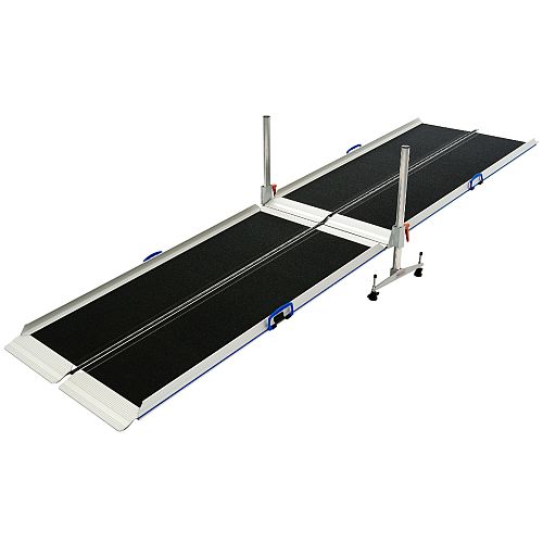 Wheelchair RampKit High-Rise Portable Long Ramp Kit