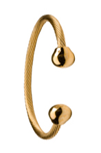 Twist Gold Magnetic Bracelet