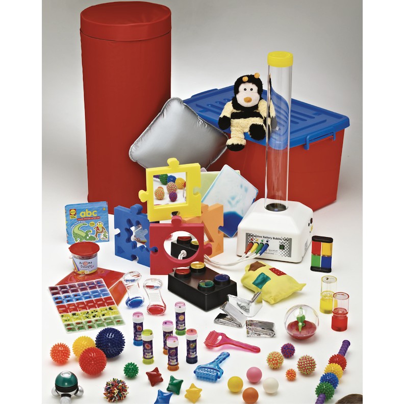 SpaceKraft Bubble Tube and Sensory Toy Kit