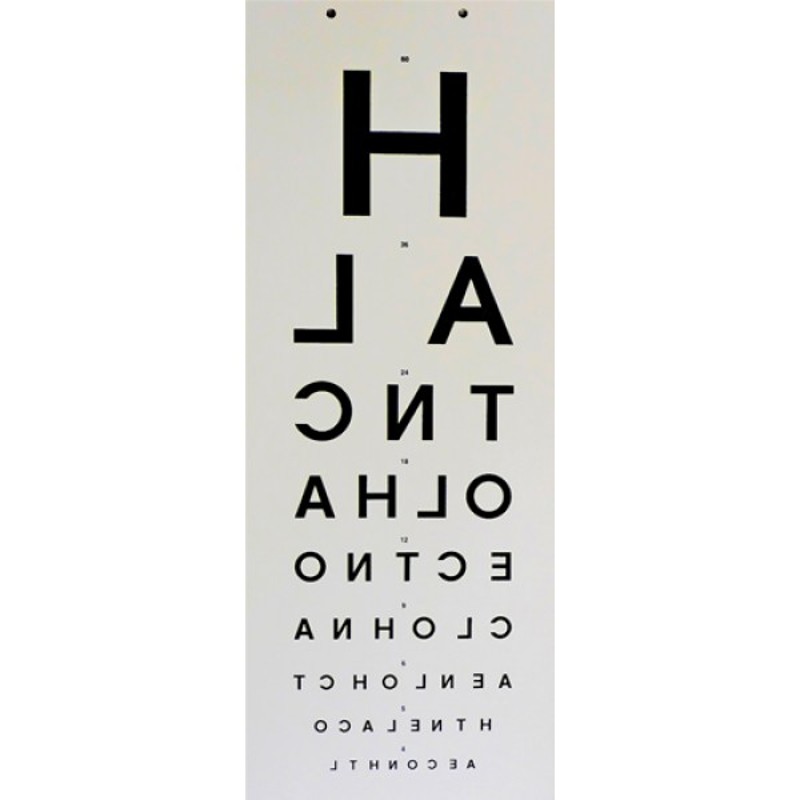 Sussex Vision HAL Indirect 6-Metre Snellen Chart