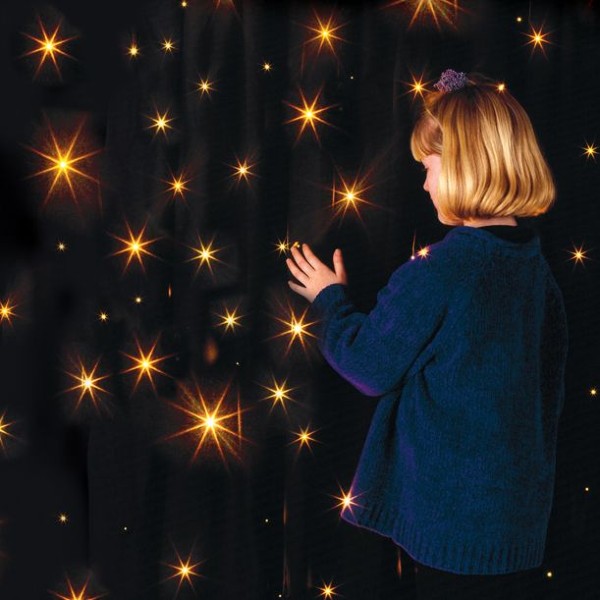 SpaceKraft Fibre Optic Star Curtain