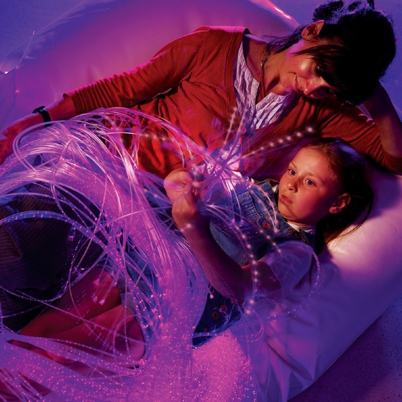 SpaceKraft Sensory Room Giant Fibre Optic Cushion