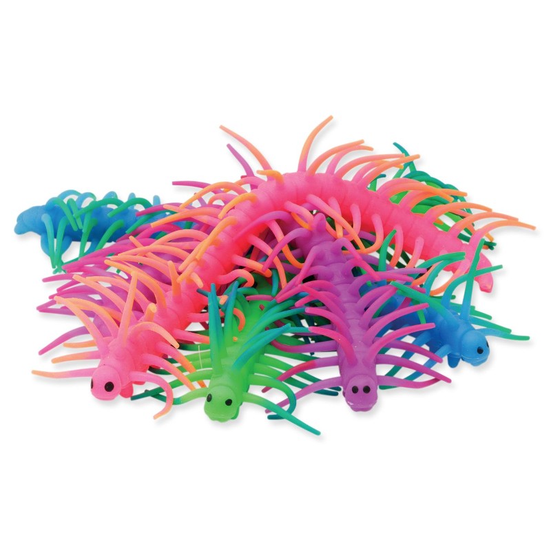 SpaceKraft Sensory Stretchy Centipedes (Set of 4)