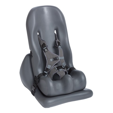 Special Tomato Soft-Touch Sitter with Floor Wedge Base (Grey)