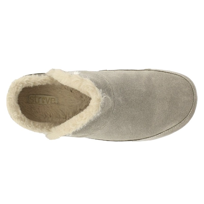 Strive Geneva Grey Orthopaedic Slippers | Health and Care