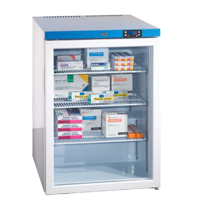 Sunflower 150 L Glass Door Fridge | Health And Care