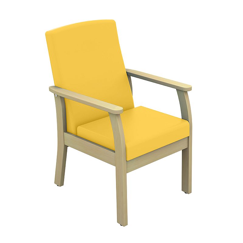 Sunflower Medical Atlas Primrose Low-Back Vinyl Patient Armchair