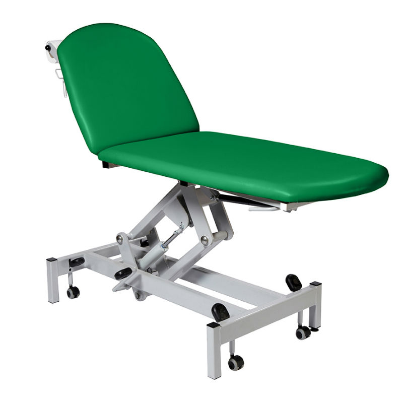 Fusion Eco Green 2-Section Hydr. Couch | Health and Care