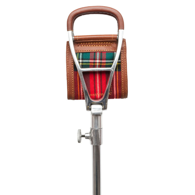 Tan Leather Royal Stewart Adjustable Shooting Seat Stick | Health and Care