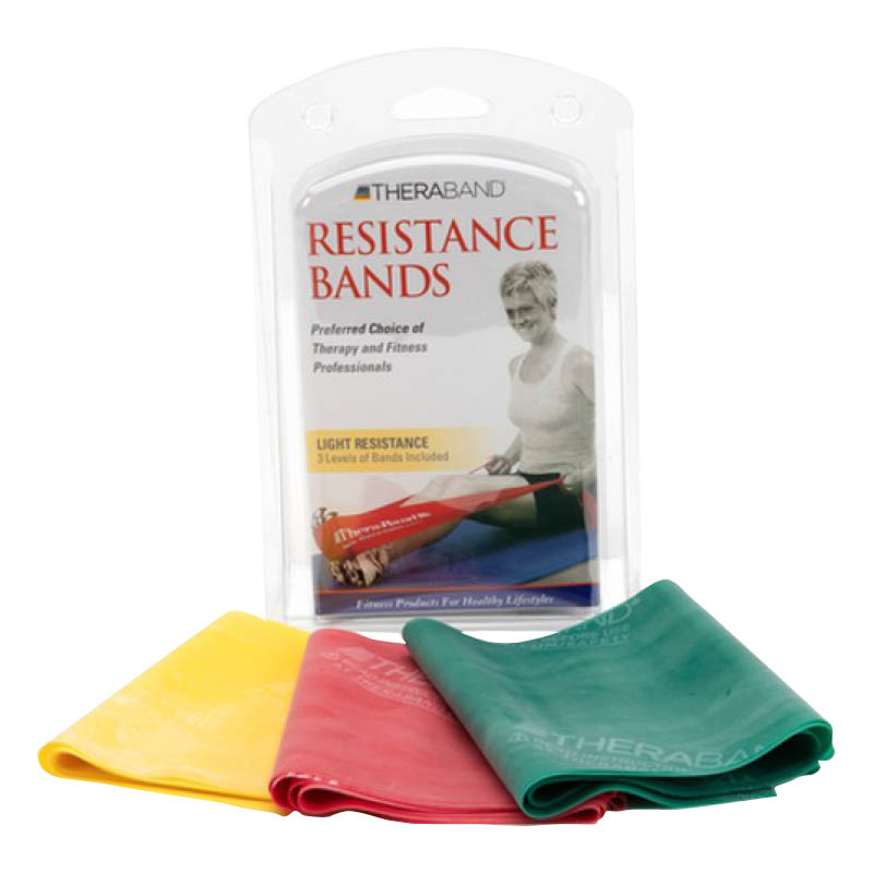 TheraBand Light Resistance Bands Set