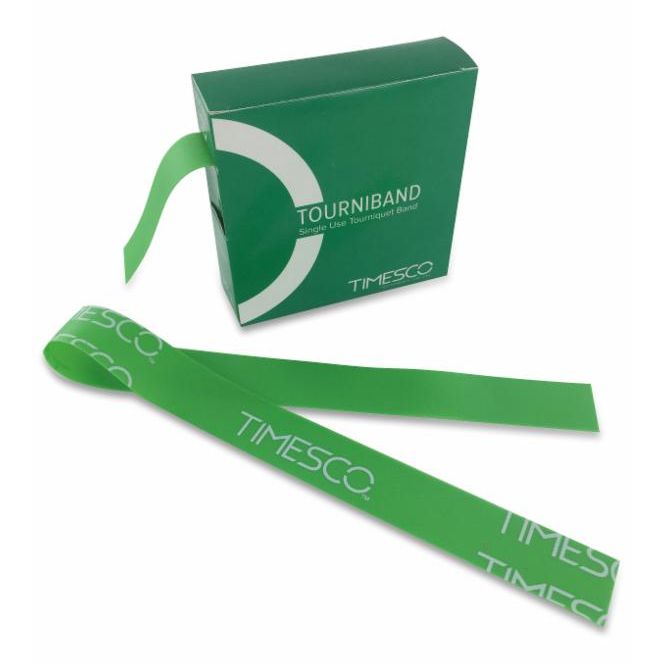 Timesco Tourniband Single Use Tourniquet (Roll of 25)