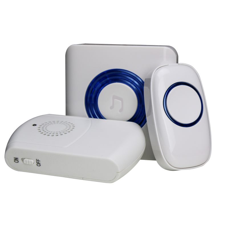 3 Working Modes Doorbell Transmitter 7 Color Lights Flash Music Home  Wireless Doorbell Receiver for Elderly Deaf Men Door Bell - AliExpress