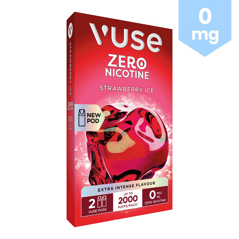 Vuse Strawberry Ice Extra-Intense Flavour Pods (0mg)