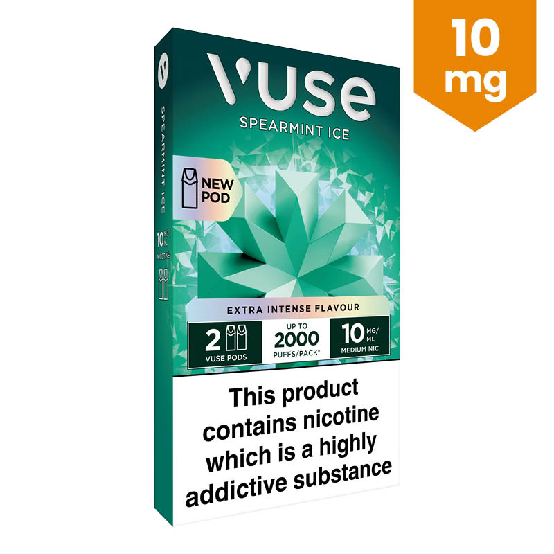 Vuse Spearmint Ice Extra-Intense Flavour Pods (10mg)