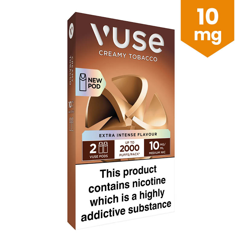 Vuse Creamy Tobacco Extra-Intense Flavour Pods (10mg)