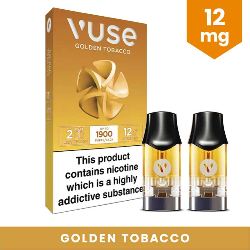 Vuse ePod 2 vPro Tobacco Refills 12mg | Health and Care