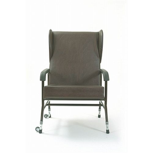 High Backed Upholstered Bariatric Chair Winged