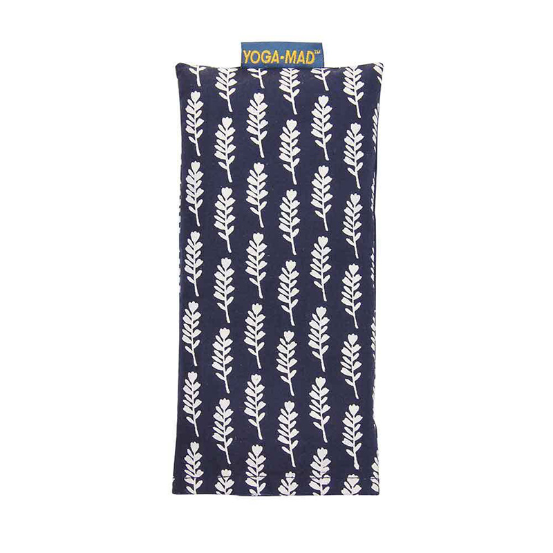 Yoga-Mad Patterned Organic Cotton Eye Pillow