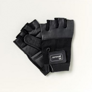 Fingerless Leather Wheelchair Gloves